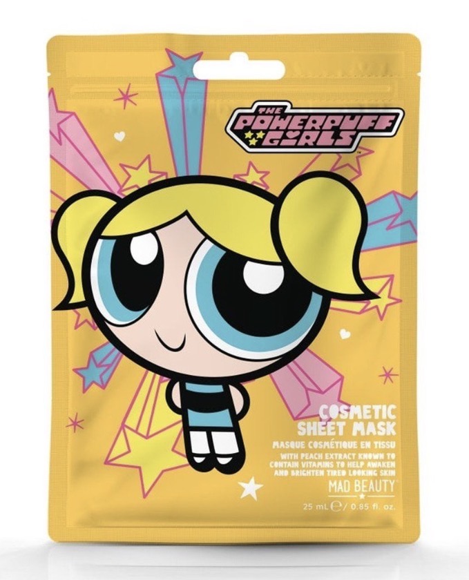 Mad Beauty POWERPUFF GIRLS cosmetic sheet mask Bubbles