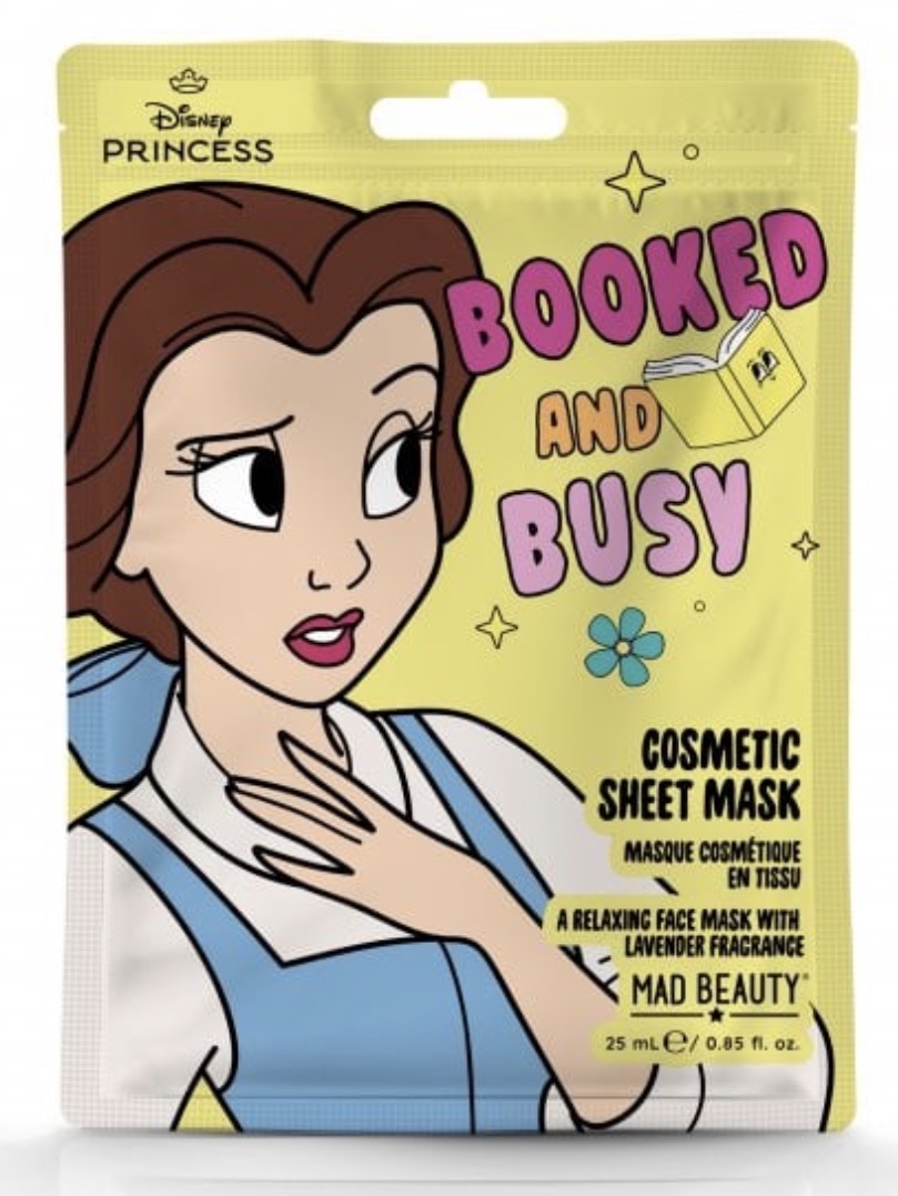 Mad Beauty Booked and Busy Belle cosmetic sheet mask
